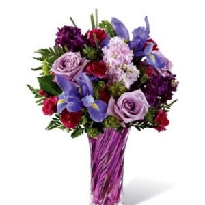 Natural Purple Field Bouquet
