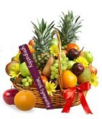 Sympathy Fruit Basket - Local Florist