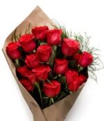 one dozen true love red roses - Local*Florist