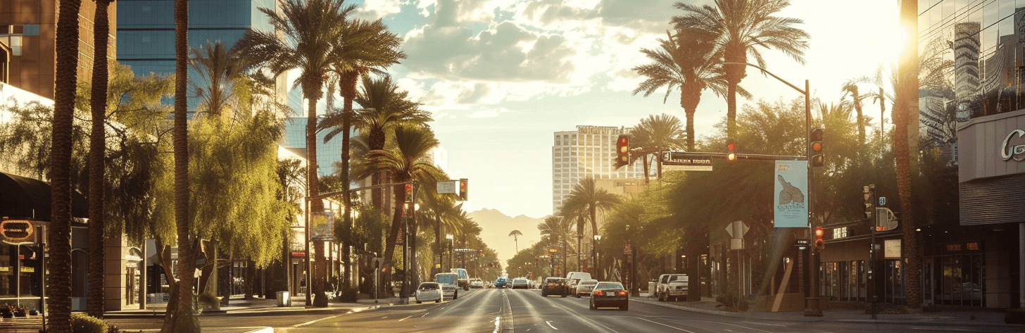 street view of phoenix az on sunset