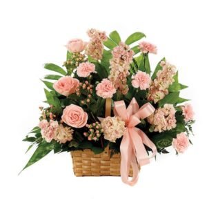 Sympathy Basket Arrangement