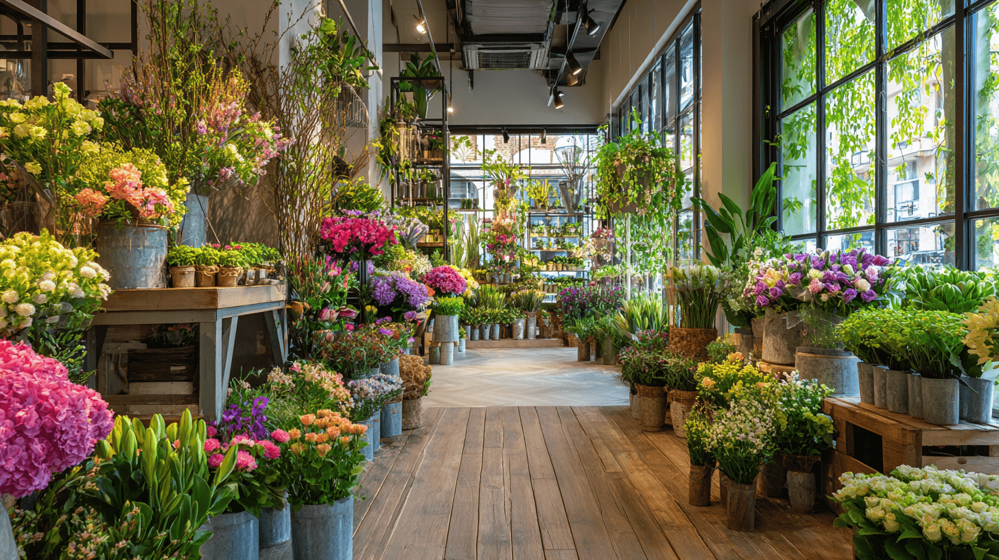 Inside view of Fountain Hills flower shop